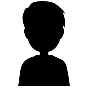 シルエット男性